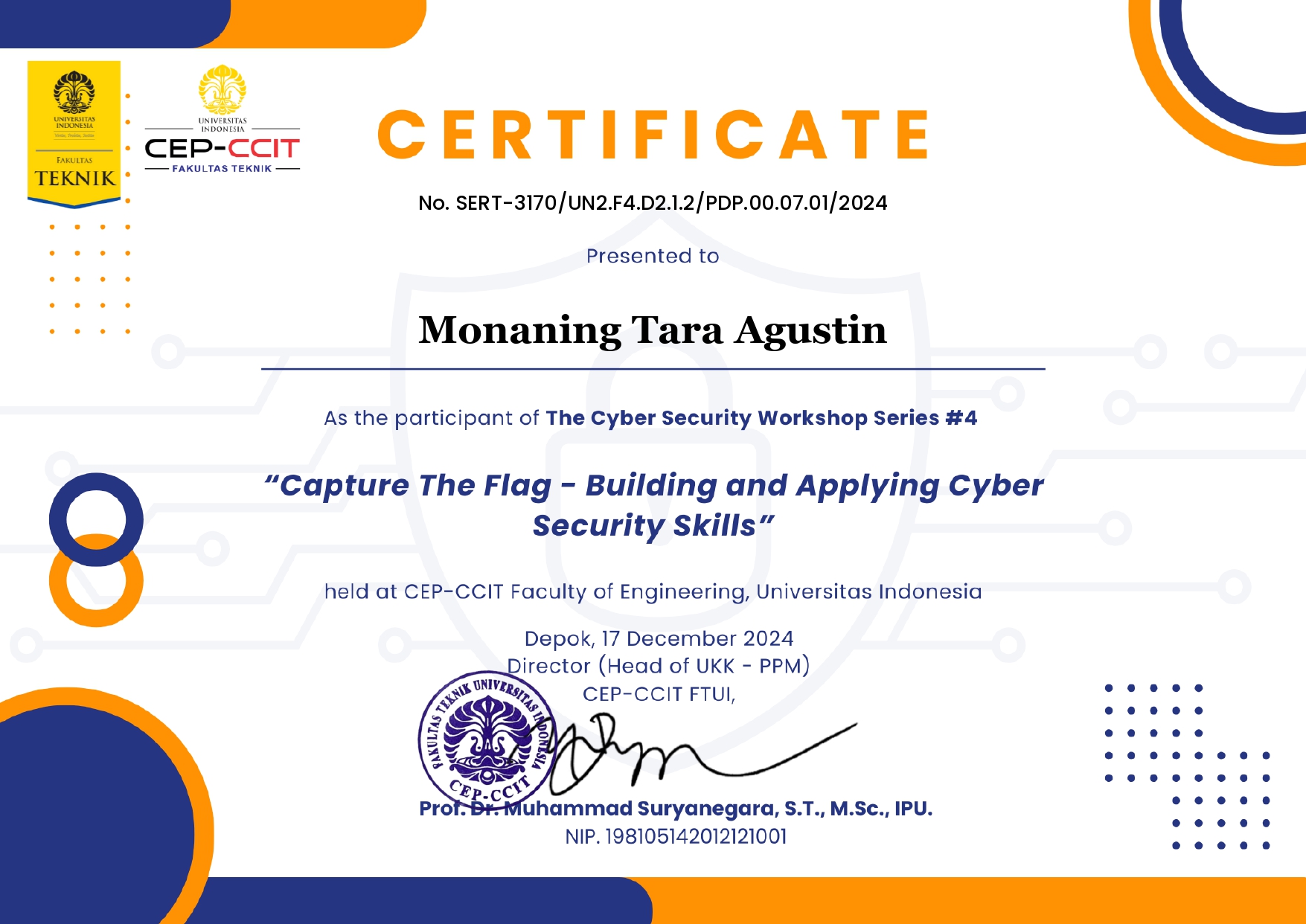 Cyber Security Workshop Series #4